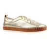 Womens/Ladies Evette Leather Soft Plimsolls