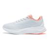 Li Ning Yue Ying Wear Resistant Non Slip Low Top Running Shoes Women Sneakers Champagne-White ARHR146-2