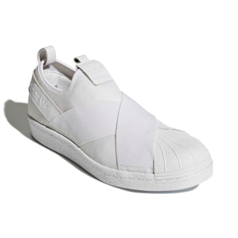 Adidas Superstar Slip On White Sneakers BZ0111