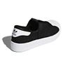 Adidas Originals Superstar Smr 360 C Mesh Comfortable Non-Slip Durable Low-Top Skate Shoes Kids Sneakers Black White Gold DB0924