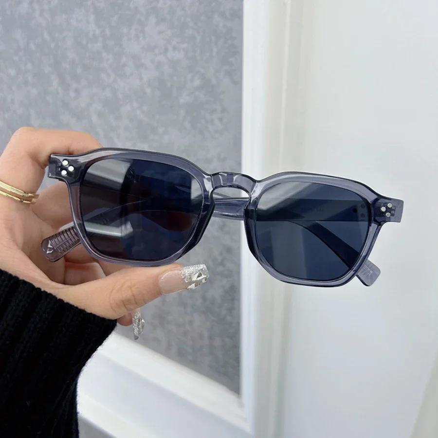 Vintage Square Sunglasses Women Men Brand Designer Retro Sun Glasses Female Male Mirror Punk Outdoor Driving