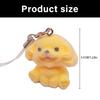 Plush Resin Animal Keychain Cute Handbag Charm Portable Travel Companion Gift Animal Keychain Decoration