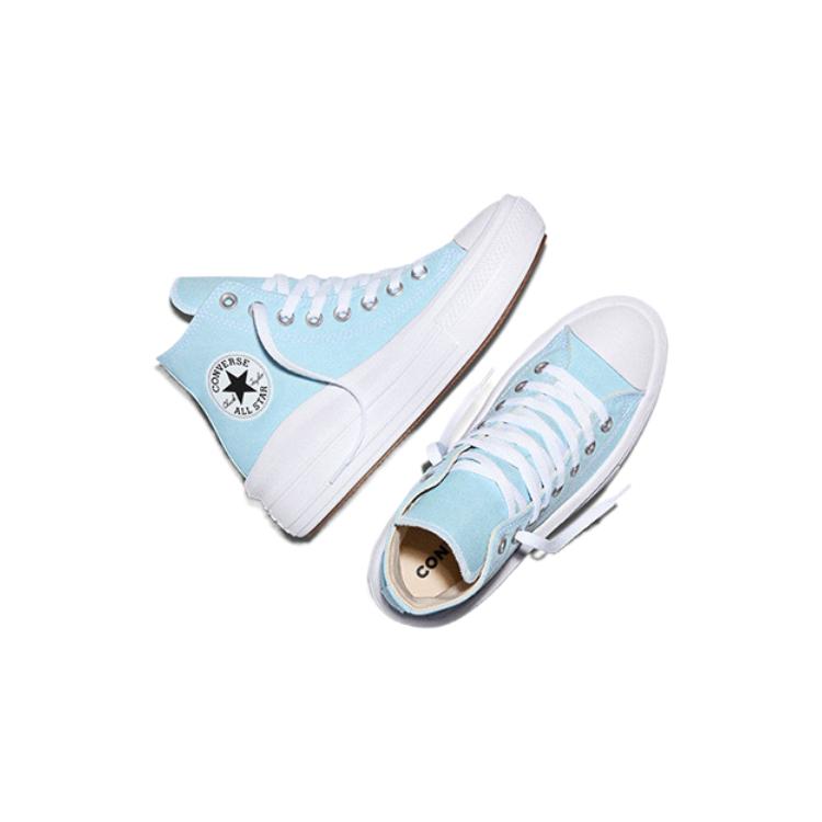 Converse Chuck Taylor All Star Lace-Up Simple Round Toe Durable Shock Absorbing High-Top Canvas Shoes Women sneakers A16968C
