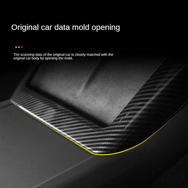 Tesla Model 3/Y Center Console Wireless Charging Decorative Strip Cover