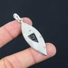 Natural Picasso Jasper Gemstone Jewelry 925 Sterling Silver Pendant For Women