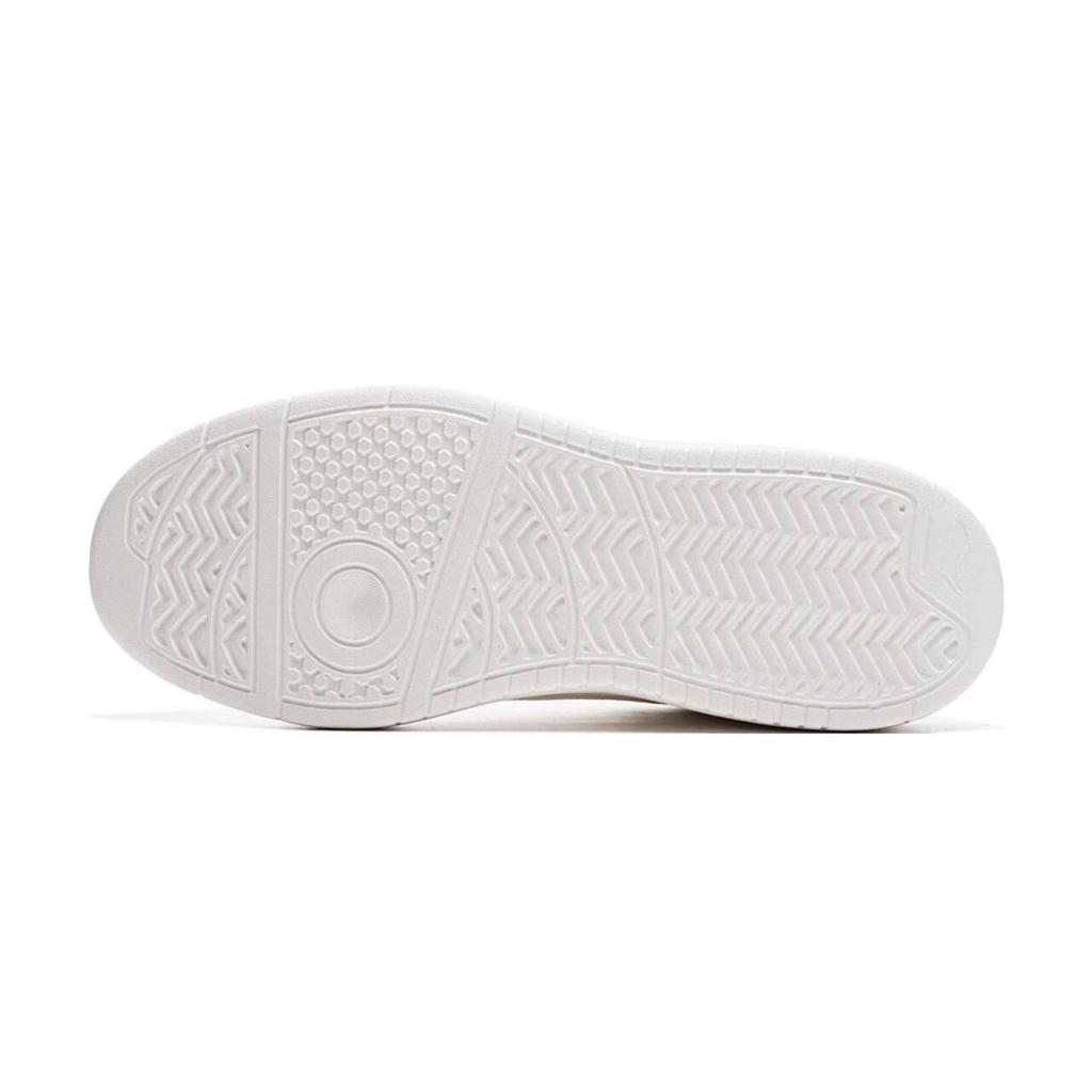 Li Ning Floating Boat Cushioning Abrasion Resistant Lightweight Low top Skateboard Shoes Men's White Green AGCS419-5(Team1538-)