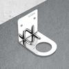 Stainless Steel Shower Gel Bottle Rack Shampoo Hanger Hooks Wall Mounted Universal Soap Dispenser Holders