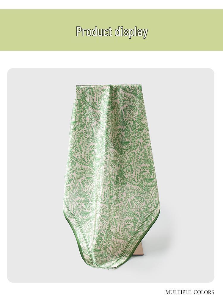 Eleganter Maulbeerseidenschal für Damen - Perfektes Muttertagsgeschenk, hochwertiges Tuch und Halsdekoration