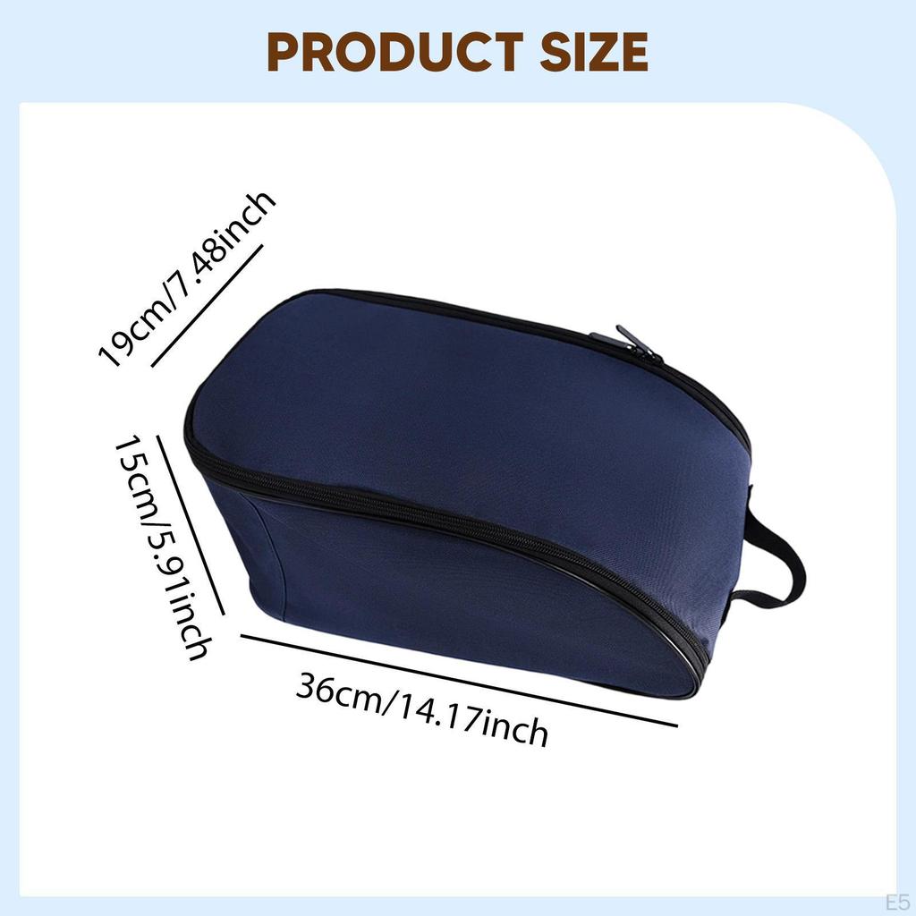 Soccer Shoe Bag for Travel Breathable Portable Carrier,Oxford Cloth Shoes Organizer Pouch