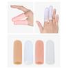 2Pcs Sebs Gel Tube Hand Bandage Finger Protector Anti-Cut Heat Resistant Finger Sleeves Great Cooking Kitchen Tools