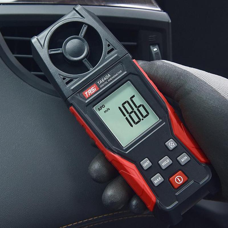 TA640A Handheld Anemometer Digital Wind Speed Meter Portable High Precision Anemometer Professional Measuring Instruments