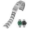 Watch Band For Rolex Daytona Submariner Watch Strap NH35 NH36 Glide Lock Clasp 904L Solid Stainless Steel Bracelet 20MM 21MM