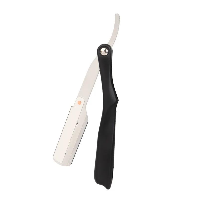 Professional Barber Razor Classic Manual Shaver Straight Edge Stainless Steel Shaver Barber Folding Shaving Shave Without Blades
