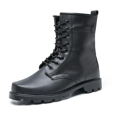 Outdoor Leather High-Top Hiking Boots