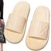 Summer Outer Slippers Women's Home Indoor Bathroom Slippers Soft Thick Bottom Stepping On Shit Feeling Couple Cool and Comfortable
