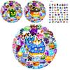 Colorful And Waterproof 60 Pcs Blox Fruits Stickers For Outdoor Use