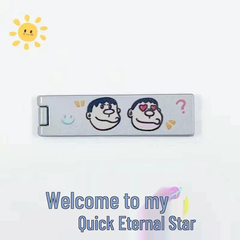 Ultradünner Neutraler Desktop-Telefonständer - Multifunktionales Klappkarten-Design