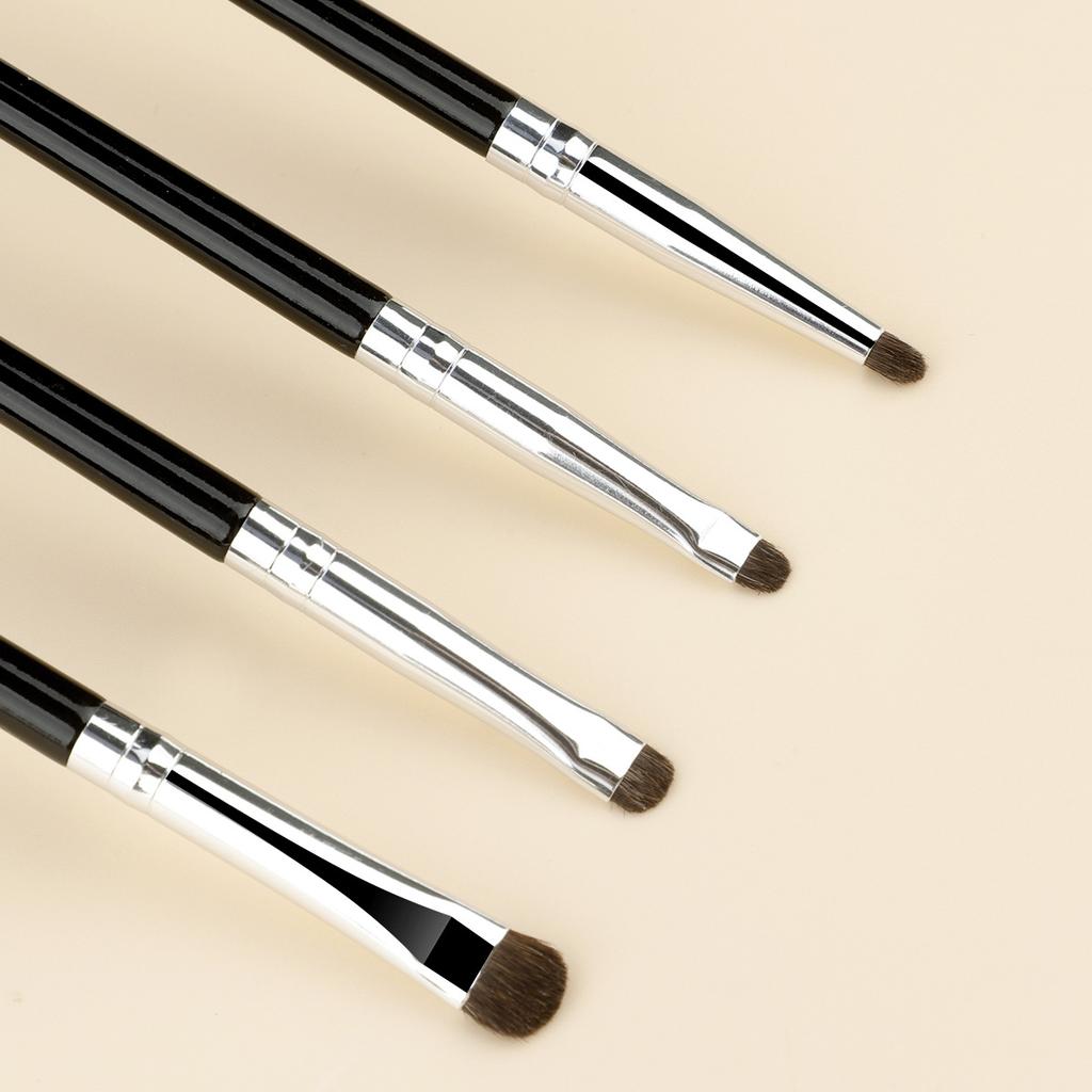 4 sets eye detail set brush eyeshadow brush eyeliner aegyo sal brush eyebrow brush beauty tool smudge eyeliner set