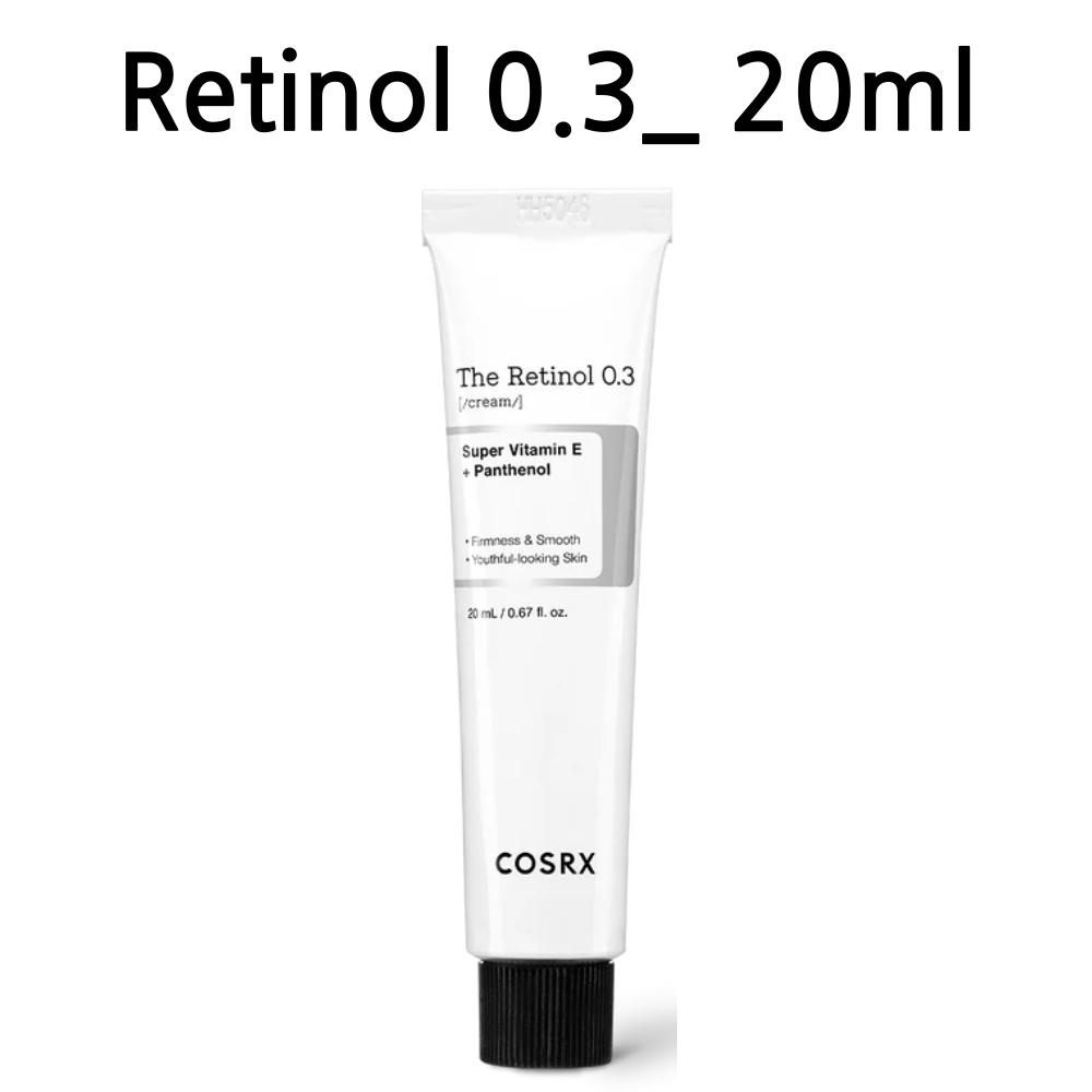 COSRX La crème au rétinol 0,1, la crème 0,3 et l'huile 0,5 (20 ml),