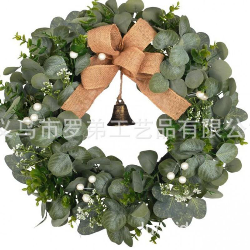 Artificial Flower Wreath Easter Valentines Day Hotel Restaurant Door Decorations