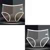 1/2pcs Transparent Briefs Women Sexy Low Waist Panties Lingerie Plus Size L-XXXL Perspective Underwear