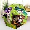 Genshin Impact Artbook Nature Folding Umbrella Travel 8 Paraphenoid Bones Umbrella Umbrella Three Folds