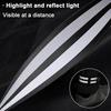 Cycling Pants Reflective Band High Visibility Elastic Adjustable Men Women Night Running Warming Leg Ankle Strap Cycling Accessories