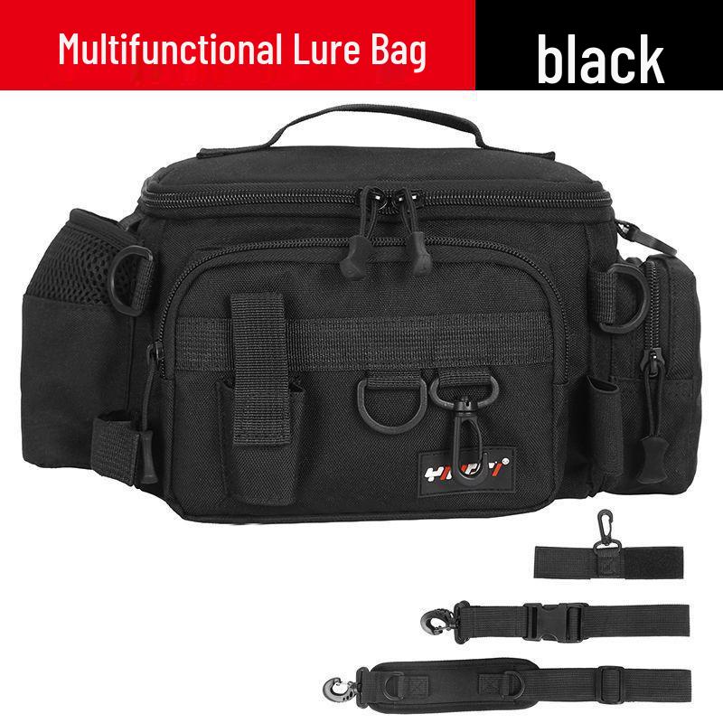 Wasserdichte Multifunktionale Angeltasche: Köder, Rute, Ausrüstung, Taille, Umhängetasche, Einzelschulter
