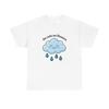 Charming Cloud Shirt Positivity Uplift Gift Women Illustrated Tee Cloud T-Shirt