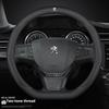 Breathable Car Steering Wheel Cover For Peugeot 206 207 208 301 307 308 406 407 408 508 607 2008 3008 4008 5008 GT RCZ Rifter