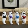 The New Cute Reading Little Ghost Set Is Suitable for Holiday Atmosphere Decoration and Home Desktop Decoration