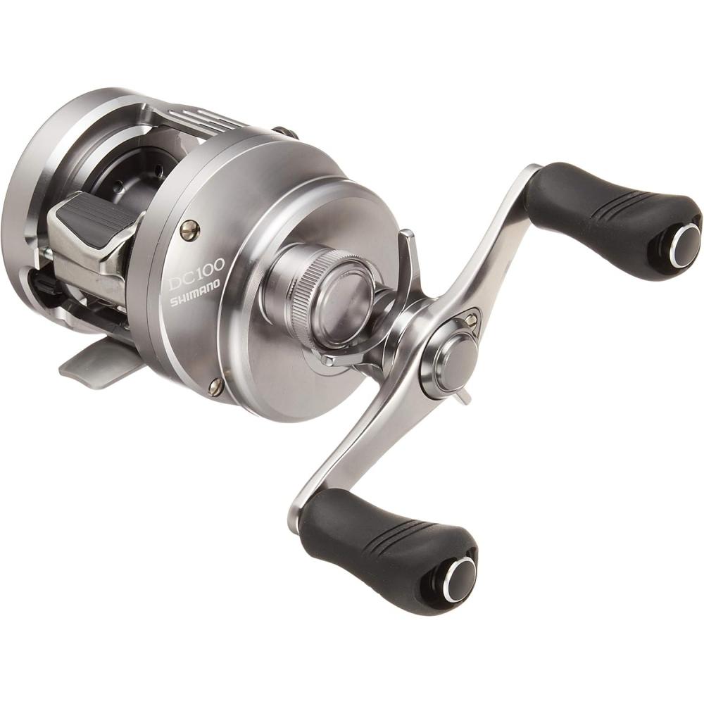 Рыболовная катушка Shimano с мультипликатором Calcutta Conquest DC Различные 100 Леворукая
