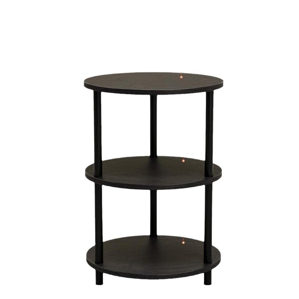 Round Edge Multi-layer Bedside and Living Room Storage Table
