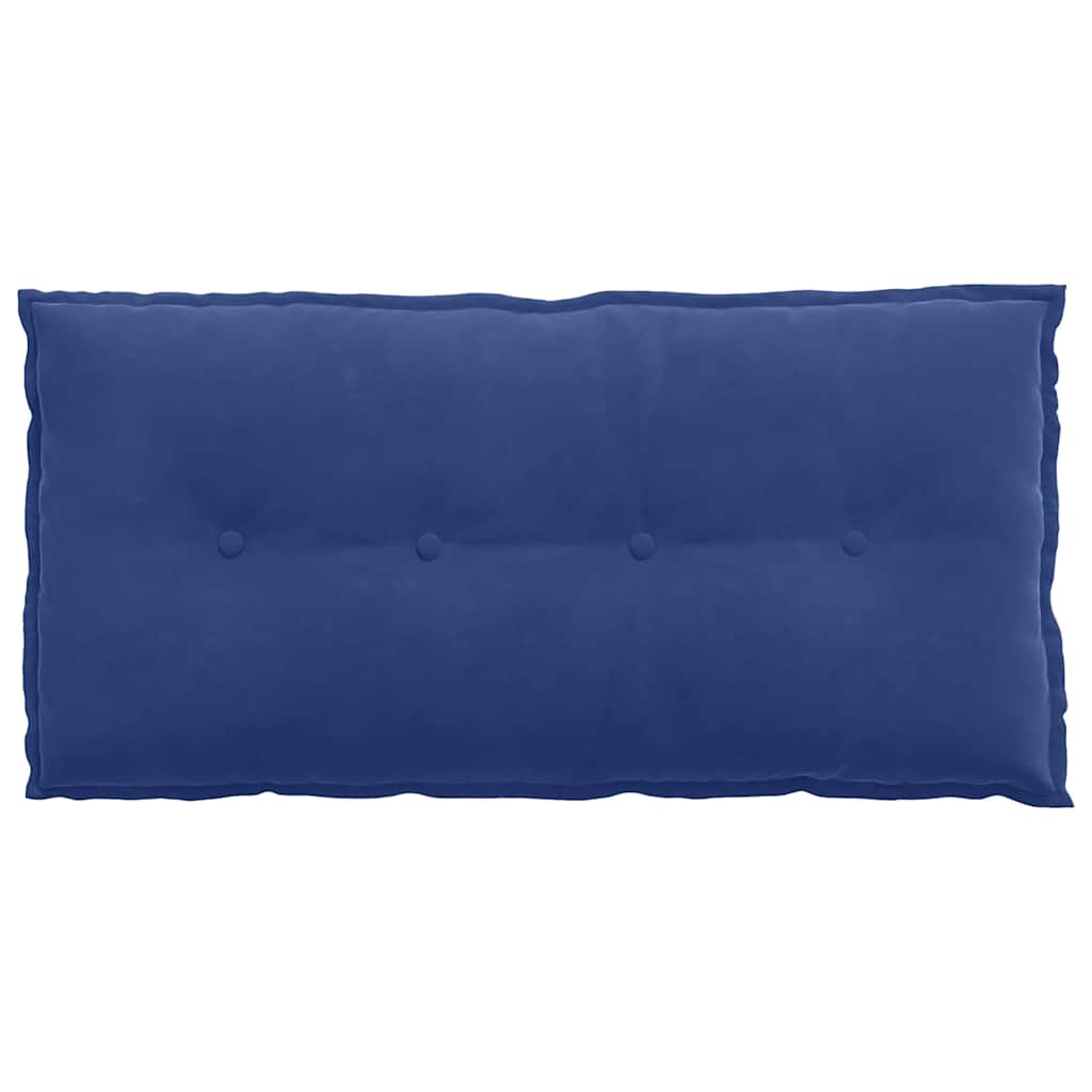 Back Cushion Police Blue 100 x 50 cm Cord Fabric