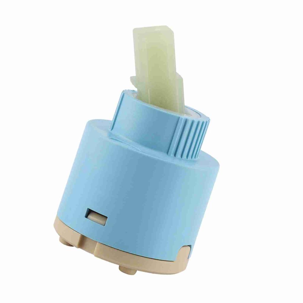 40mm Keramik-Kartusche Wasser Mischbatterie Inner Control Wasserhahn Ventil ABS Blau Praktisch