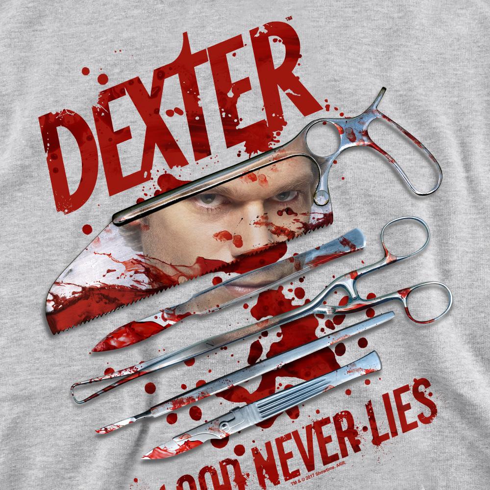 Unisex mikina Dexter Adult Blood Never Lies