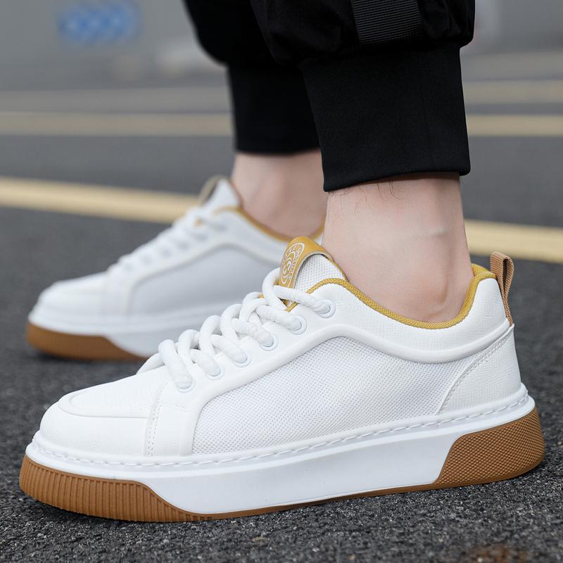 

Модные Новые Роскошные Мужские Кроссовки Высокая Толстая Подошва Молодежная Повседневная Обувь Удобная Прочная Дышащая Студенческая Спортивная Обувь Белый Зеленый 39