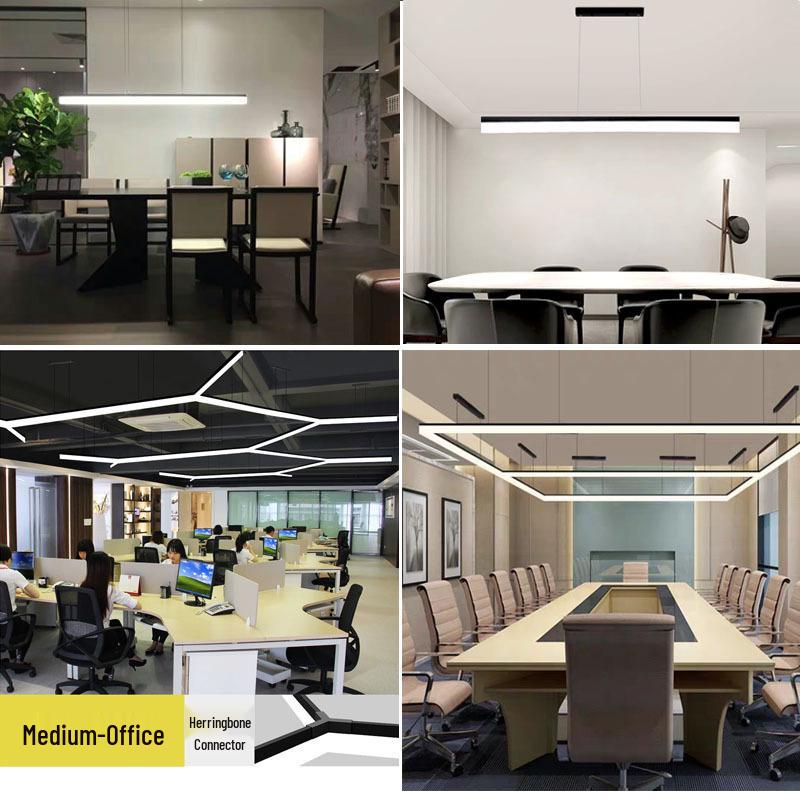 Acrylic Linear LED Splicing Bar Counter Suspension Light