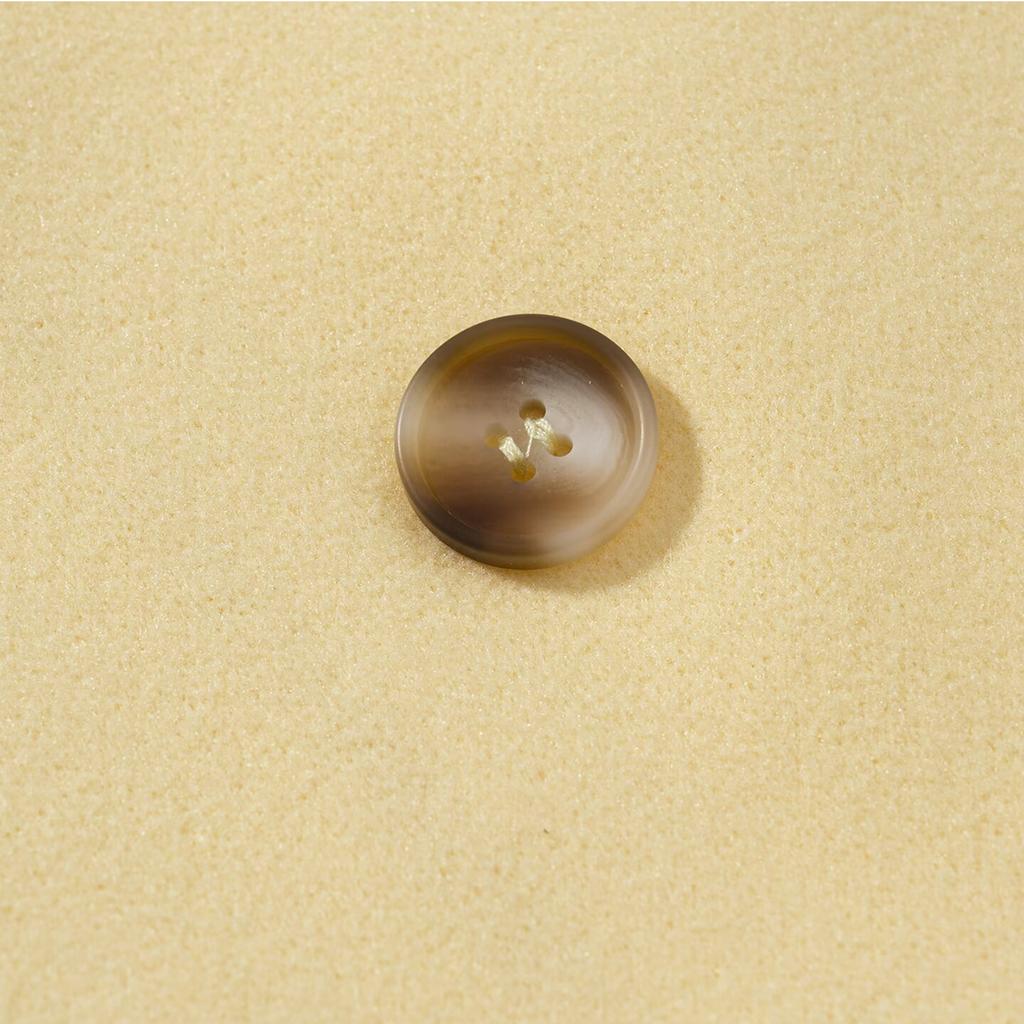 Women's Loose Double-breasted Solid Color Short Long-sleeved Jacket