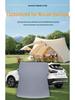 This car air mattress, compatible with Nissan Qashqai 2025, is perfect for rear passengers and as a trunk sleeping mat.