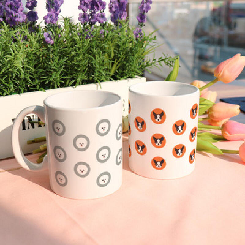 cb588-Design Mug 2p-Dot Puppy