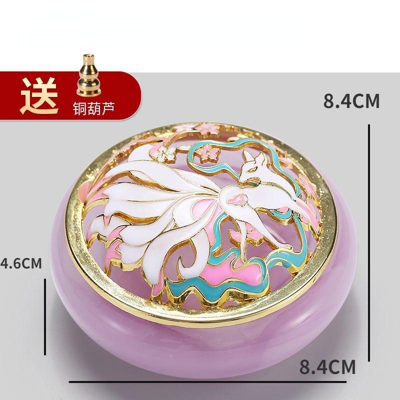 

Древняя глазурь курильница для благовоний Бытовая хитовая благовонная печать дисковая горелка для чайного стола благовония церемония украшения для дома