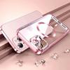 New Color Clear Glass Lens Protector Phone Case for iPhone 15 11 12 13 14 16 Pro Max Plus X XR XS Max Magnet Soft Magsafe Cover