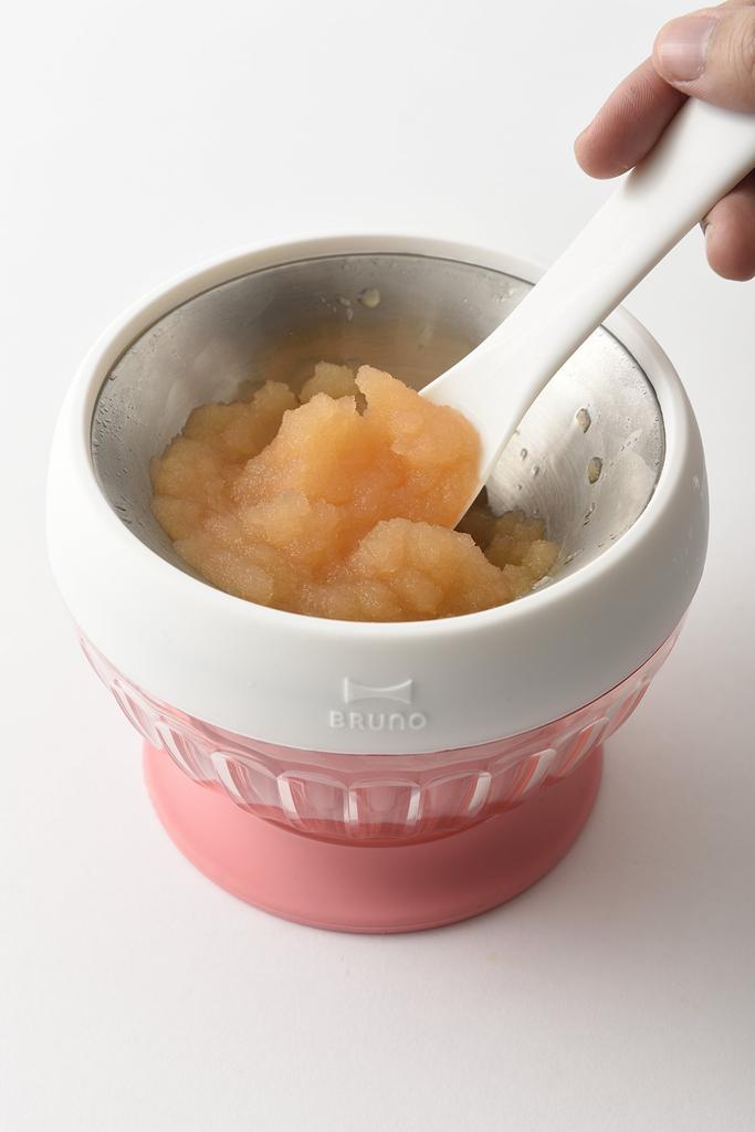 BRUNO Ice Cream Ice Cream Frozen Ice Cream Sherbet Maker, Cocotte, Maker, (Pink)