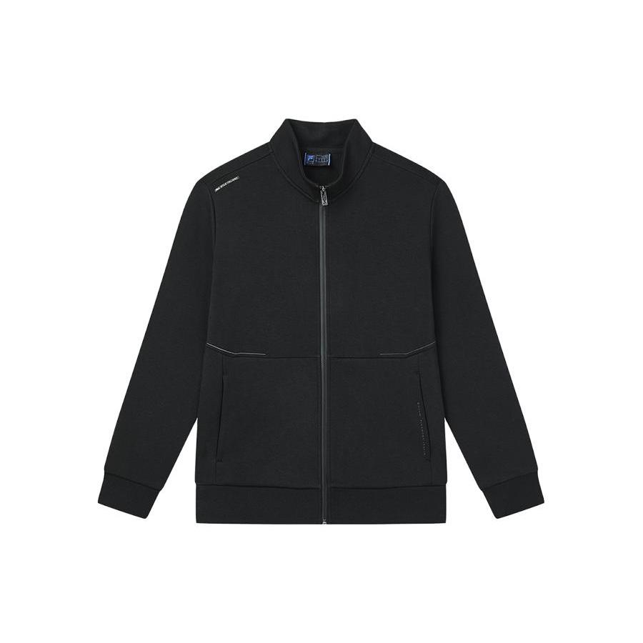 FILA Jackets Men s Jet Black Stand Collar Moderate Other F11M342504FBK M