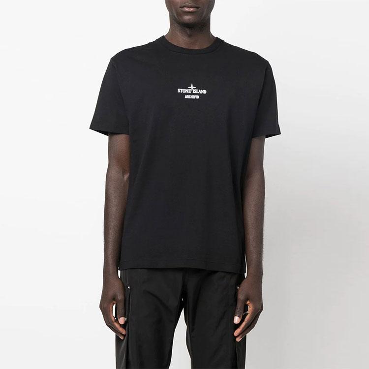 STONE ISLAND FW22 T Shirt Men's Black 77152NS91-V0029