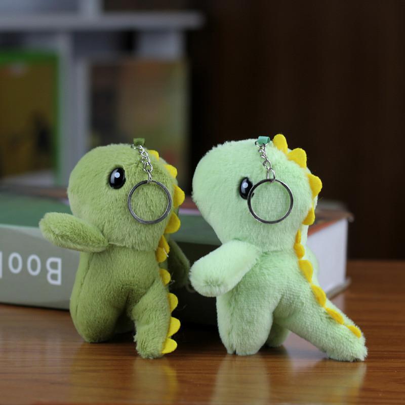 Adorable Mini Tyrannosaurus Dinosaur Plush Toy Keychain Cute Dragon Doll