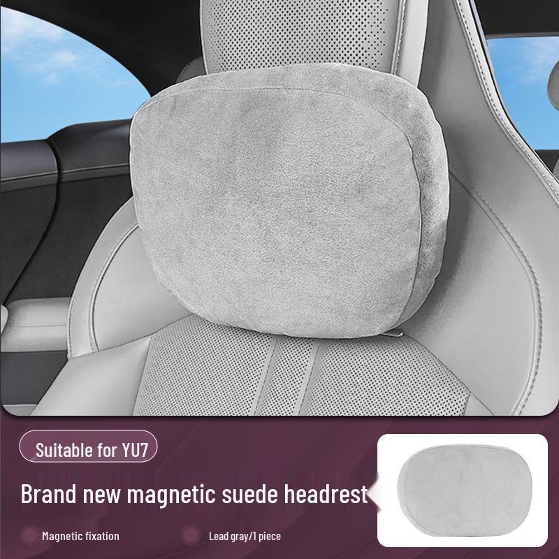 Universal All-Season Car Headrest and Lumbar Support Pillow for Xiaomi SU7/YU7