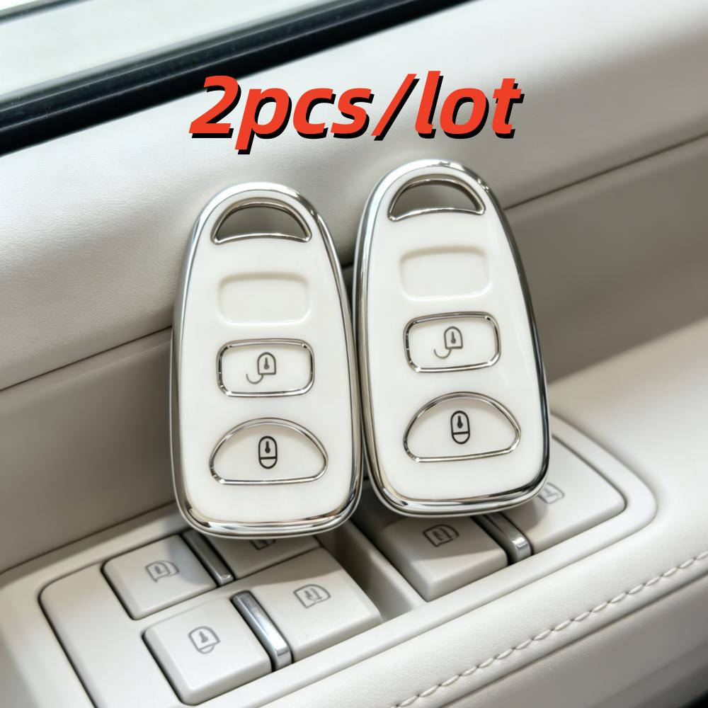 S/Lot Car Key Case Covers For Hyundai Tucson 2005 Santa Fe 2008 I10 Ix25 Grand Stareks
