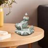 Backflow Decoration Incense Burner Relaxing Ceramics Attractive Gift Giving Backflow Incense Burner Office Supply